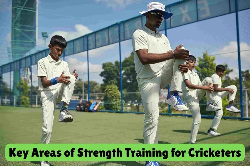 key areas of strength training for cricketers